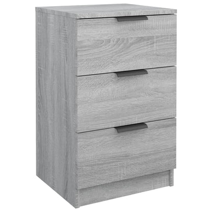 Bedside Cabinet Grey Sonoma 40x36x65 cm