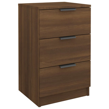 Bedside Cabinet Brown Oak 40x36x65 cm