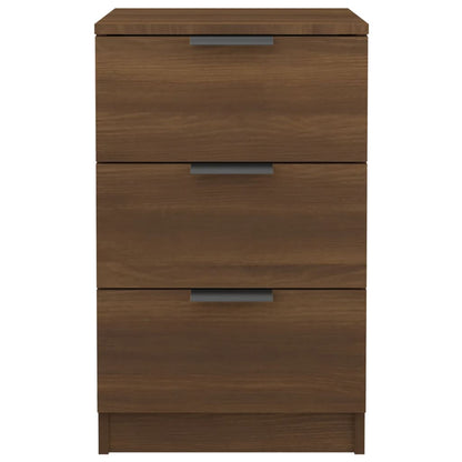 Bedside Cabinet Brown Oak 40x36x65 cm