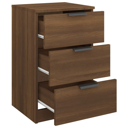 Bedside Cabinet Brown Oak 40x36x65 cm