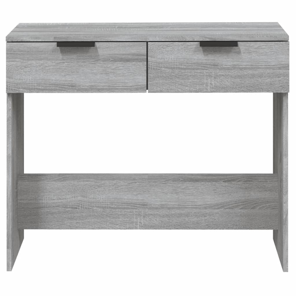 Console Table Grey Sonoma 90x36x75 cm Engineered Wood