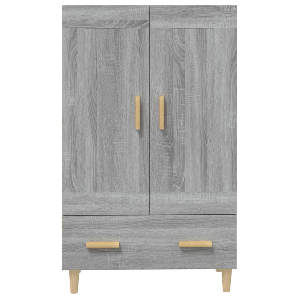 Highboard Grey Sonoma 70x31x115 cm Engineered Wood