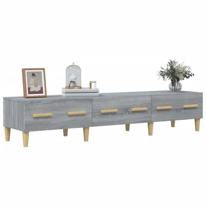 TV Cabinet Grey Sonoma 150x34.5x30 cm Engineered Wood