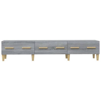 TV Cabinet Grey Sonoma 150x34.5x30 cm Engineered Wood