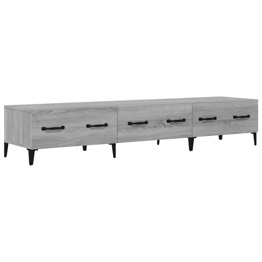 TV Cabinet Grey Sonoma 150x34,5x30 cm Engineered Wood