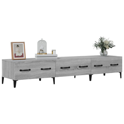 TV Cabinet Grey Sonoma 150x34,5x30 cm Engineered Wood