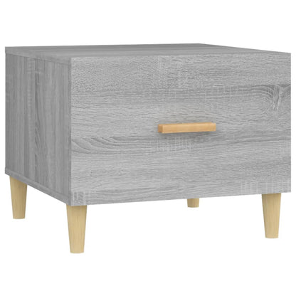 Coffee Table Grey Sonoma 50x50x40 cm Engineered Wood
