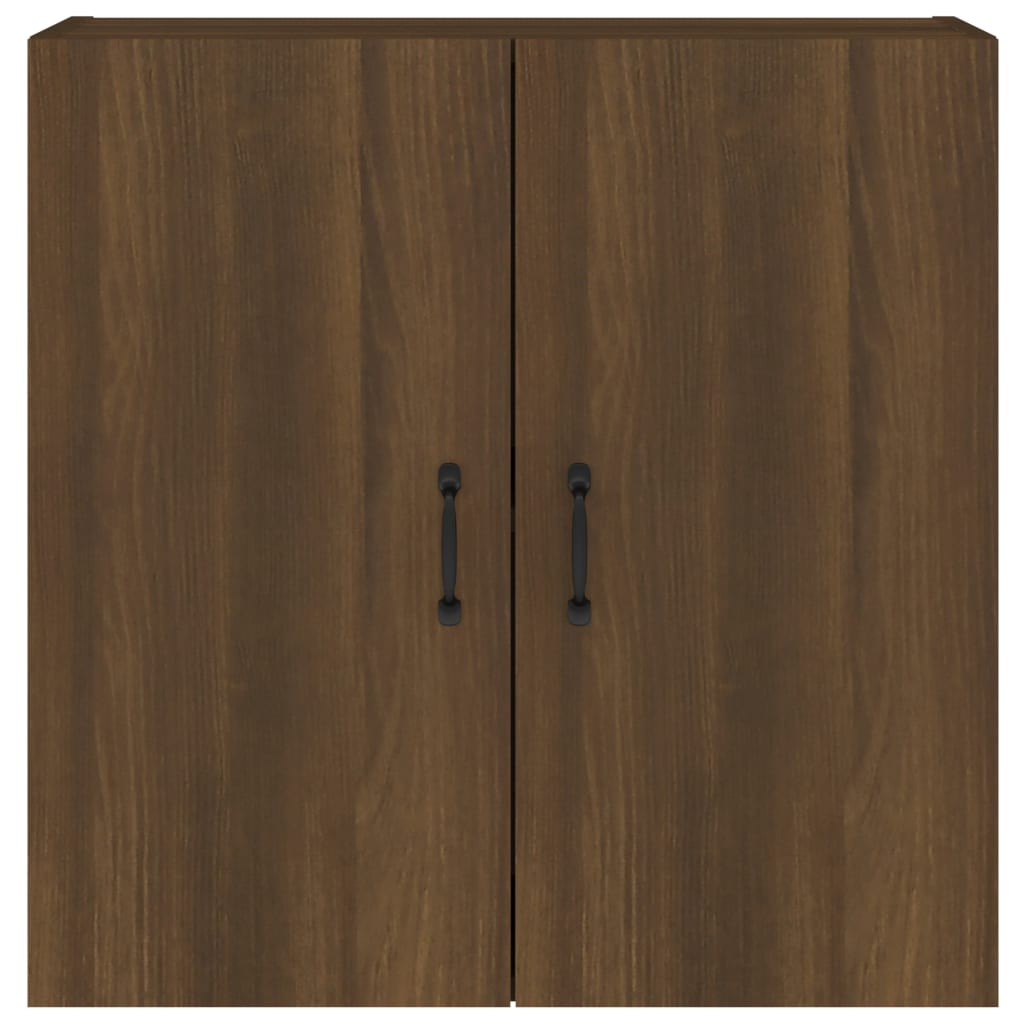 Wall Cabinet Brown Oak 60x31x60 cm Engineered Wood
