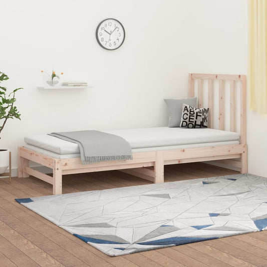 Pull-out Day Bed without Mattress 2x(90x200) cm