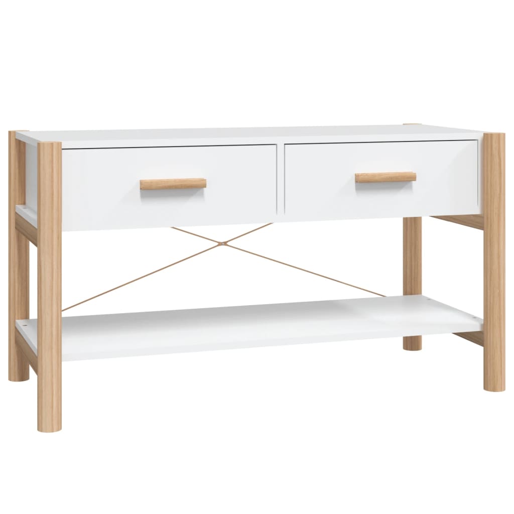 TV Cabinet White 82x38x45 cm Engineered Wood