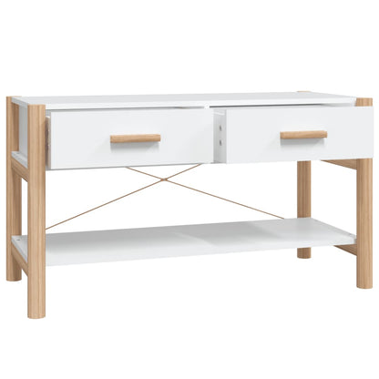 TV Cabinet White 82x38x45 cm Engineered Wood