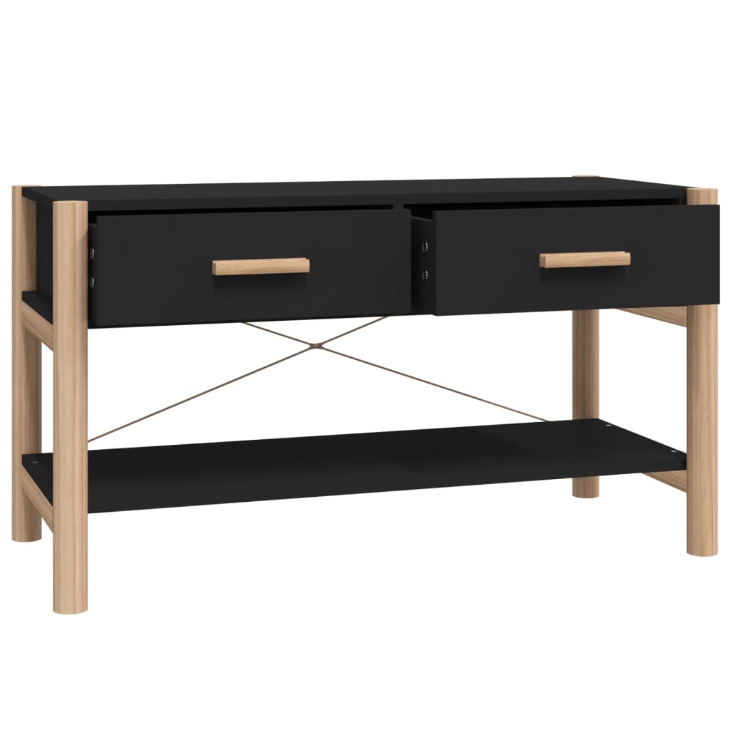 TV Cabinet Black 82x38x45 cm Engineered Wood