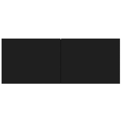 TV Cabinets 4 pcs Black 80x30x30 cm Engineered Wood