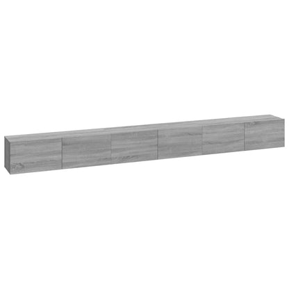 3 Piece TV Cabinet Set Grey Sonoma Engineered Wood