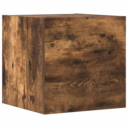 7 Piece TV Cabinet Set Smoked Oak Engineered Wood