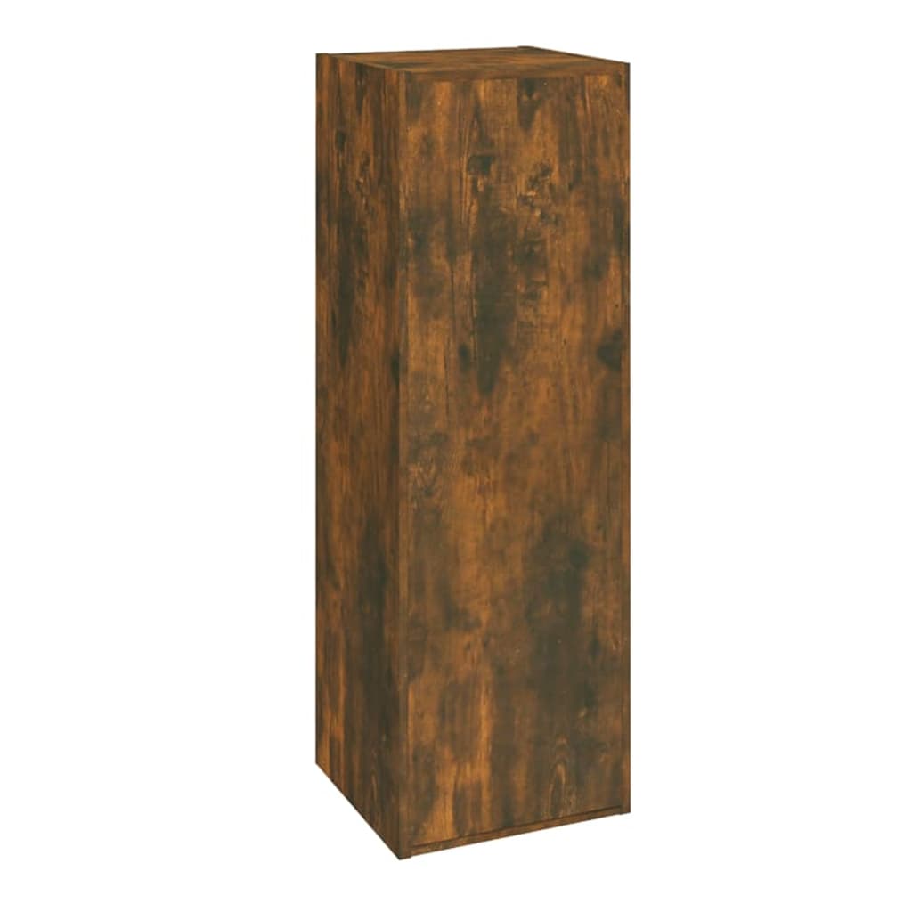 4 Piece TV Cabinet Set Smoked Oak Engineered Wood