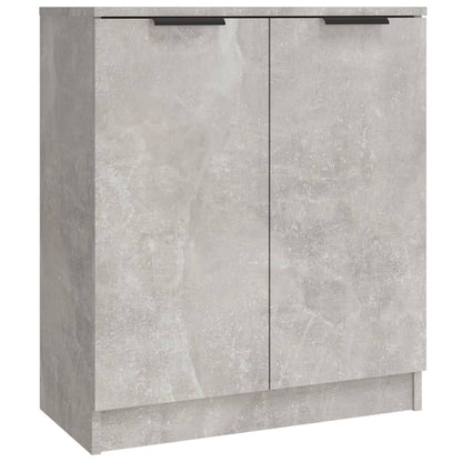 Sideboards 3 pcs Concrete Grey Engineered Wood