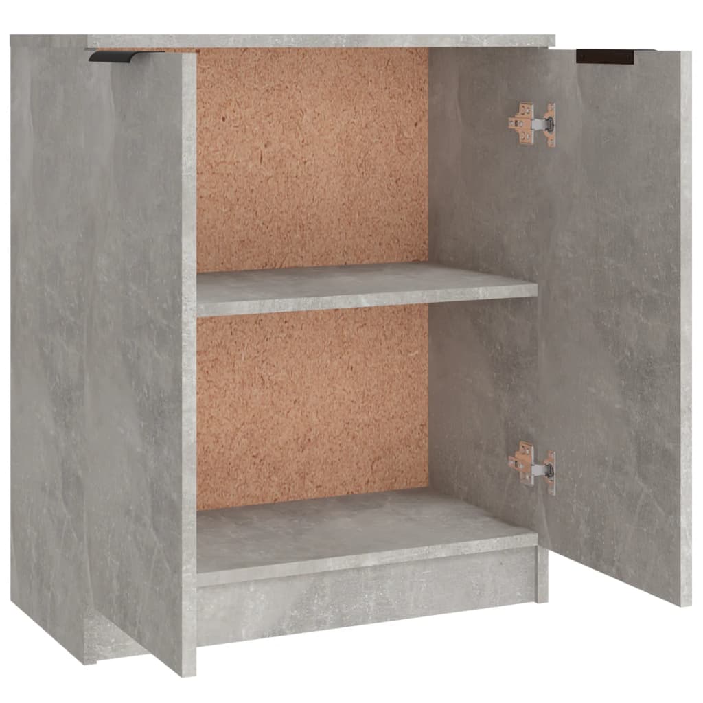 Sideboards 3 pcs Concrete Grey Engineered Wood