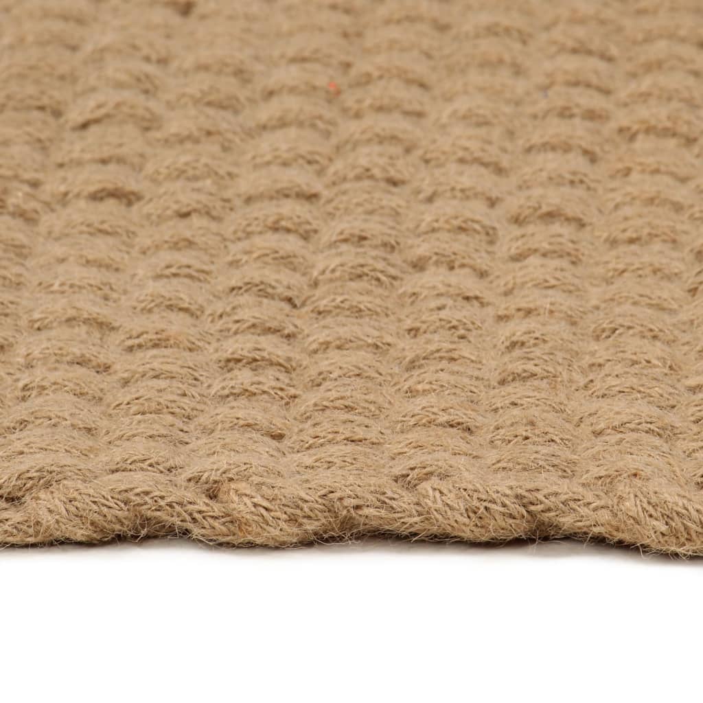 Rug Rectangular Natural 80x160 cm Jute