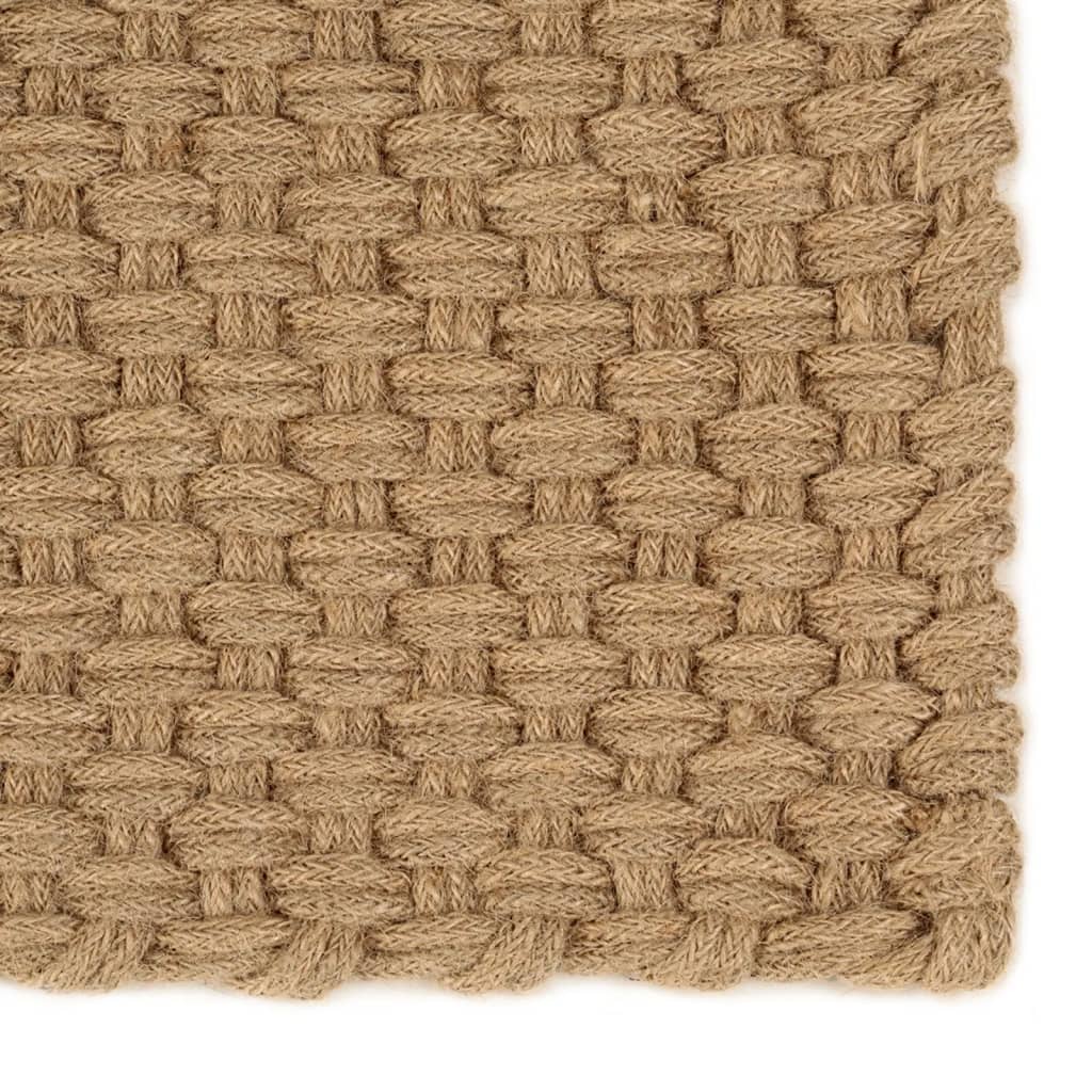 Rug Rectangular Natural 120x180 cm Jute