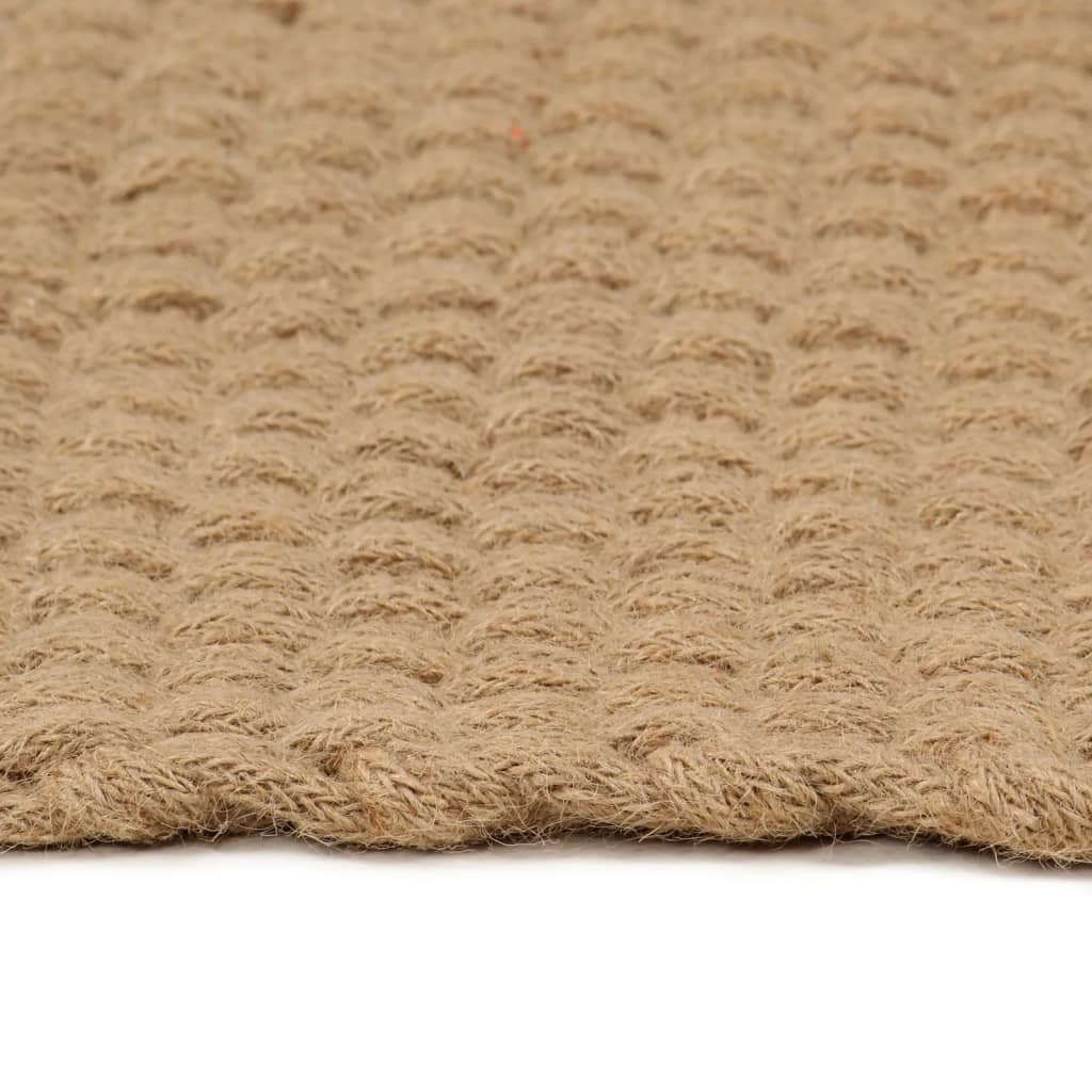 Rug Rectangular Natural 120x180 cm Jute