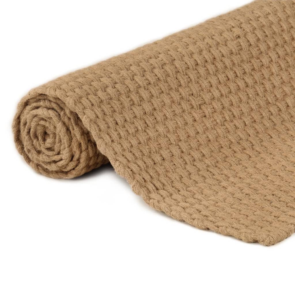 Rug Rectangular Natural 160x230 cm Jute