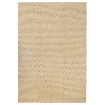 Rug Rectangular Natural 80x160 cm Cotton