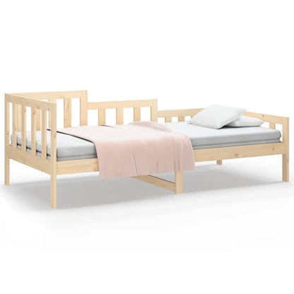 Day Bed without Mattress 90x200 cm Solid Wood Pine