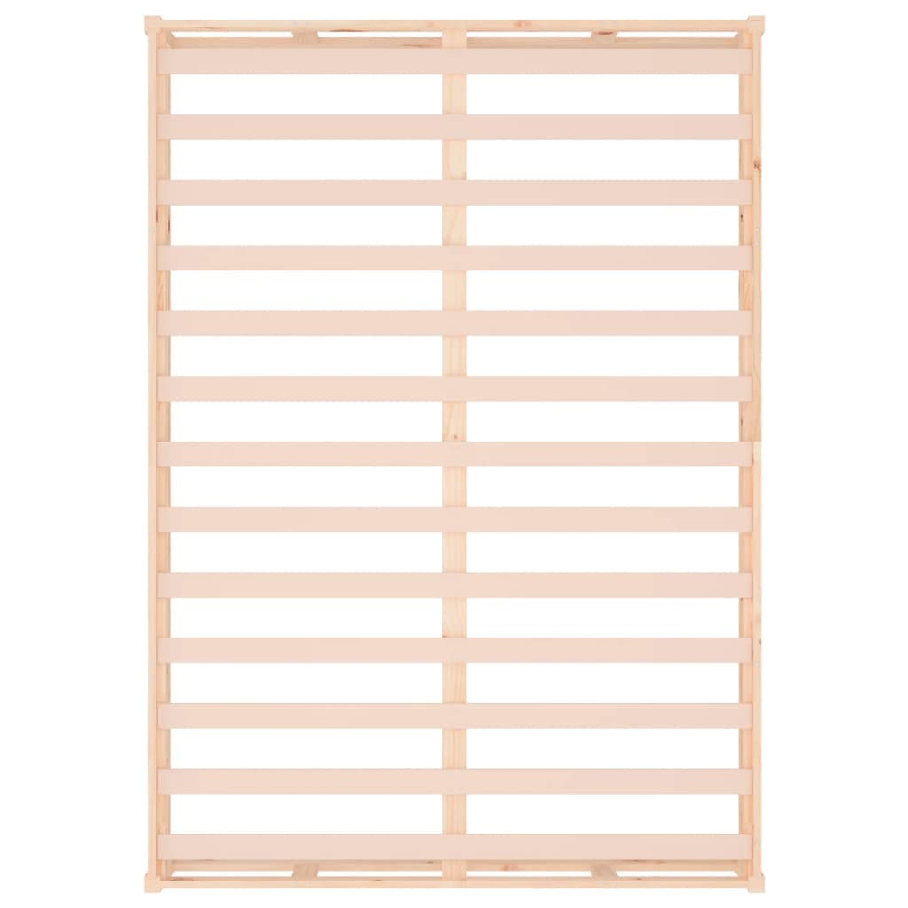 Bed Frame without Mattress 160x200 cm Solid Wood