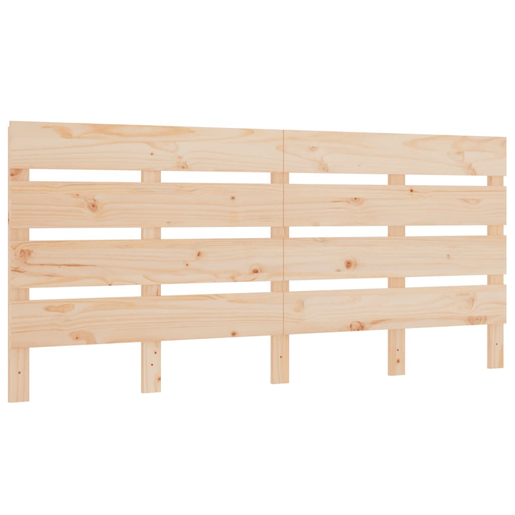 Bed Frame without Mattress 150x200 cm King Size Solid Wood Pine