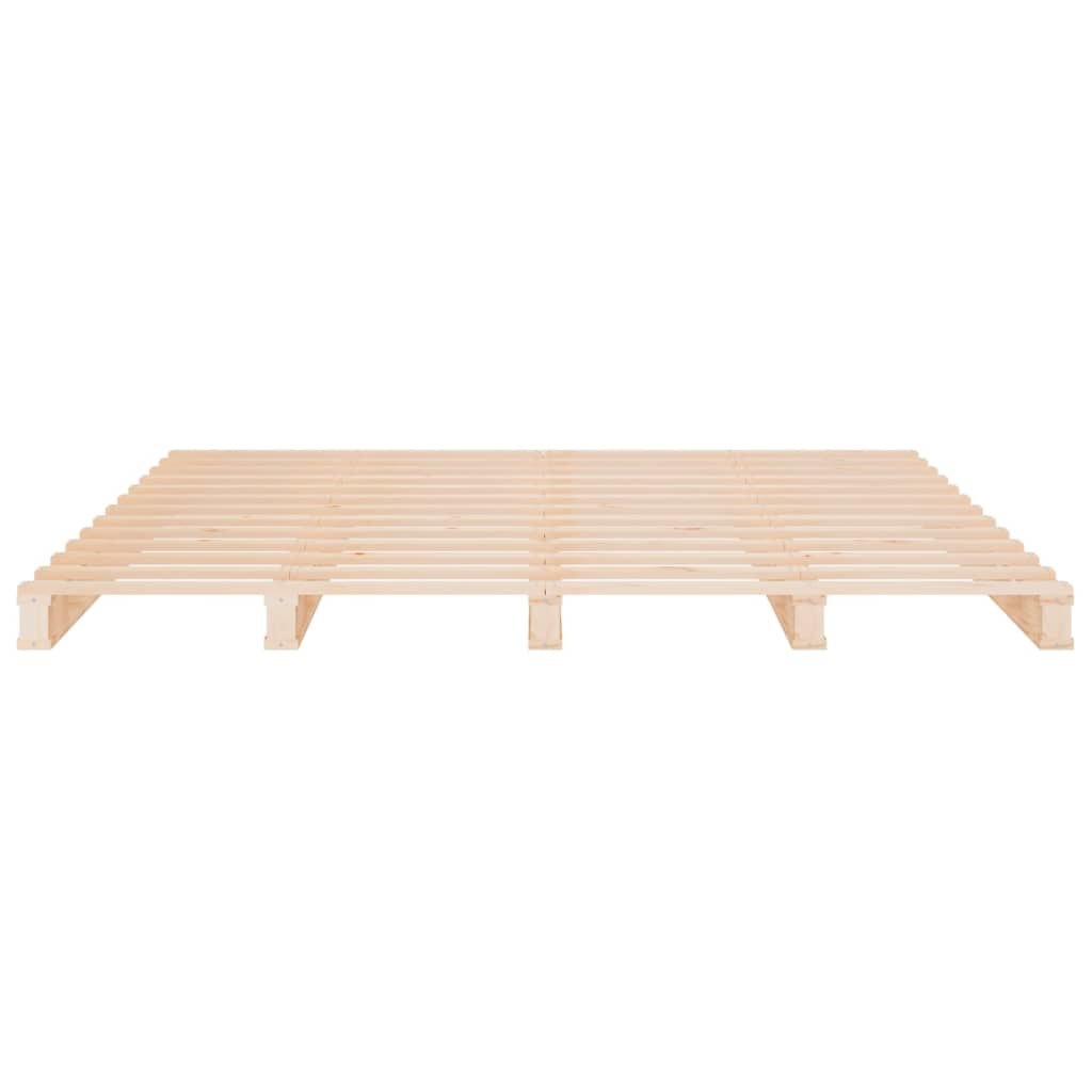 Bed Frame without Mattress 180x200 cm Super King Solid Wood Pine