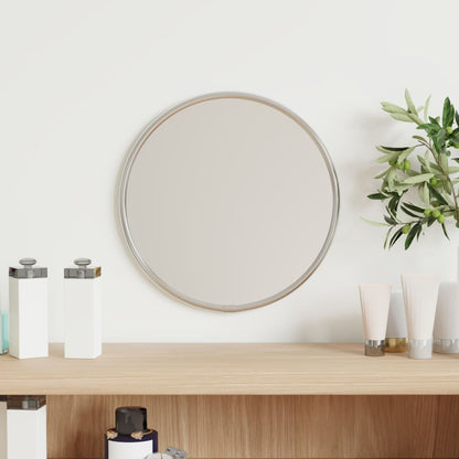 Wall Mirror Silver Ø 20 cm Round