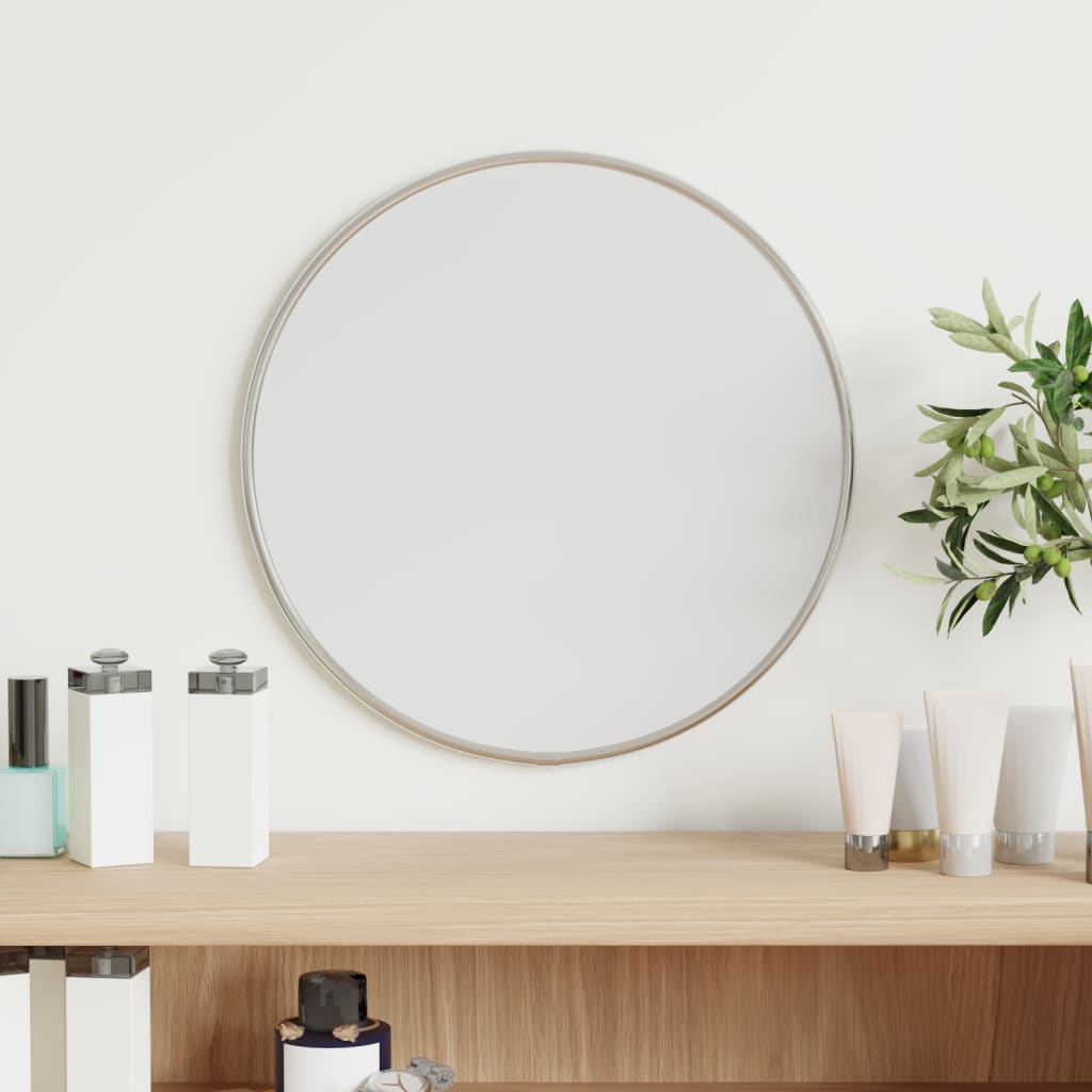 Wall Mirror Silver Ø 30 cm Round