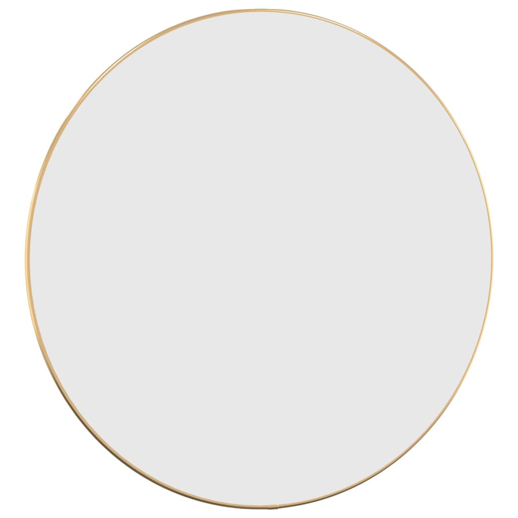 Wall Mirror Gold Ø 60 cm Round