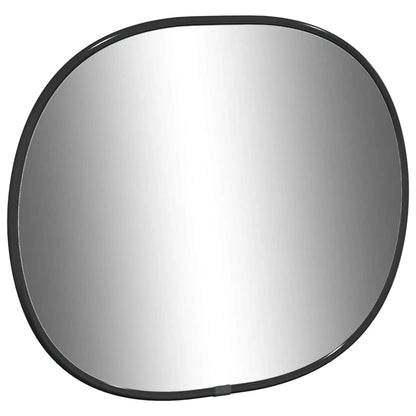 Wall Mirror Black 30x25 cm