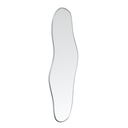 Wall Mirror Silver 80x35 cm