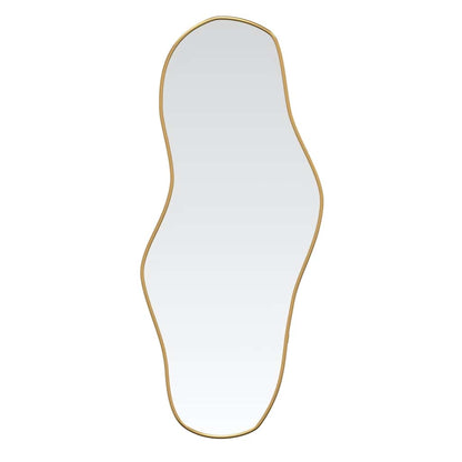 Wall Mirror Gold 70x30 cm