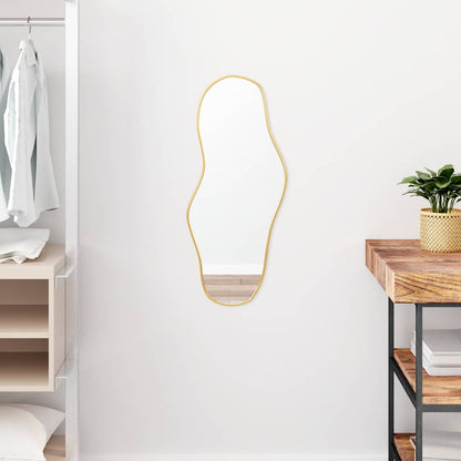 Wall Mirror Gold 70x30 cm