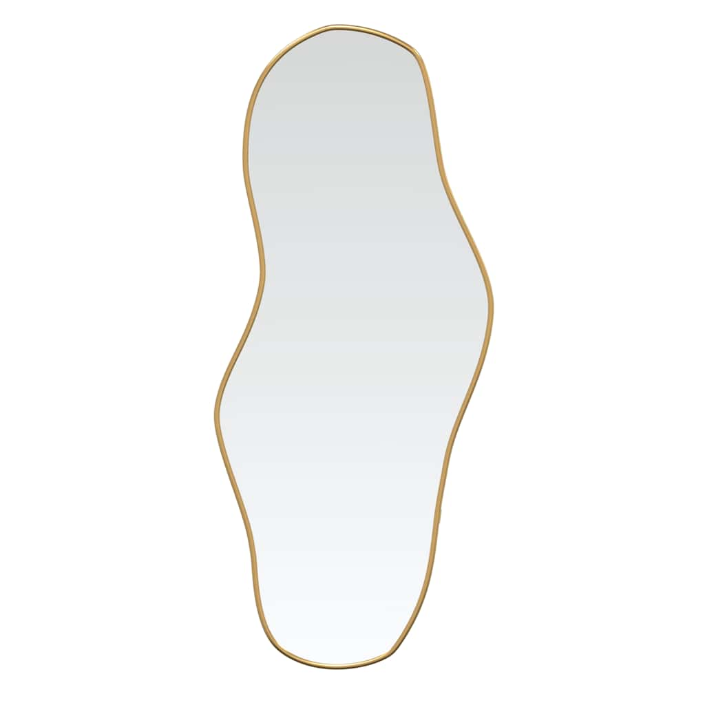 Wall Mirror Gold 80x35 cm