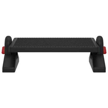 Footrest Black 50x30.5x17 cm