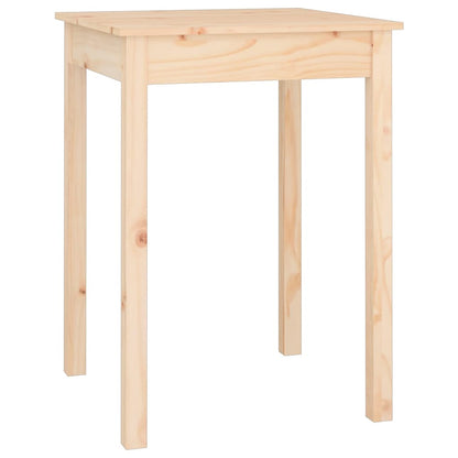 Dining Table 55x55x75 cm Solid Wood Pine