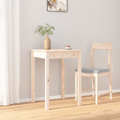 Dining Table 55x55x75 cm Solid Wood Pine