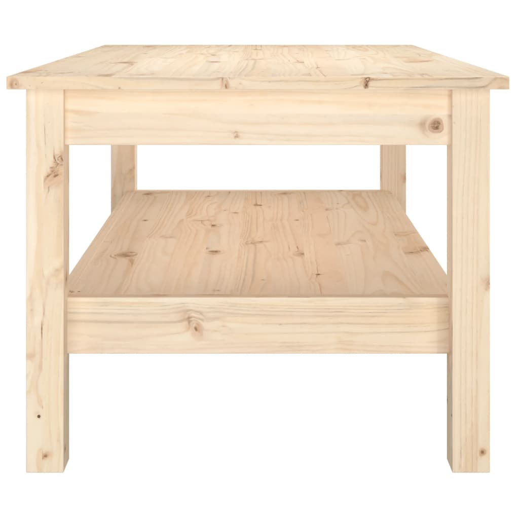 Coffee Table 80x50x40 cm Solid Wood Pine