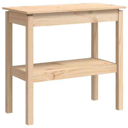 Console Table 80x40x75 cm Solid Wood Pine