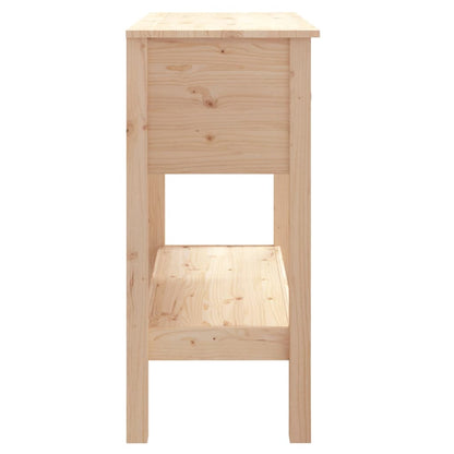 Console Table 75x35x75 cm Solid Wood Pine