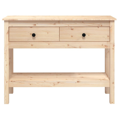 Console Table 100x35x75 cm Solid Wood Pine