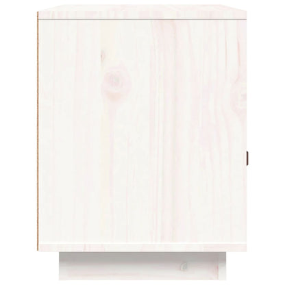 Bedside Cabinets 2 pcs White 40x34x45 cm Solid Wood Pine