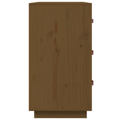Sideboard Honey Brown 80x40x75 cm Solid Wood Pine