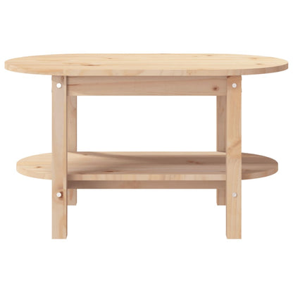 Coffee Table 80x45x45 cm Solid Wood Pine