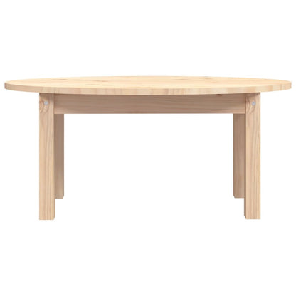 Coffee Table 80x40x35 cm Solid Wood Pine